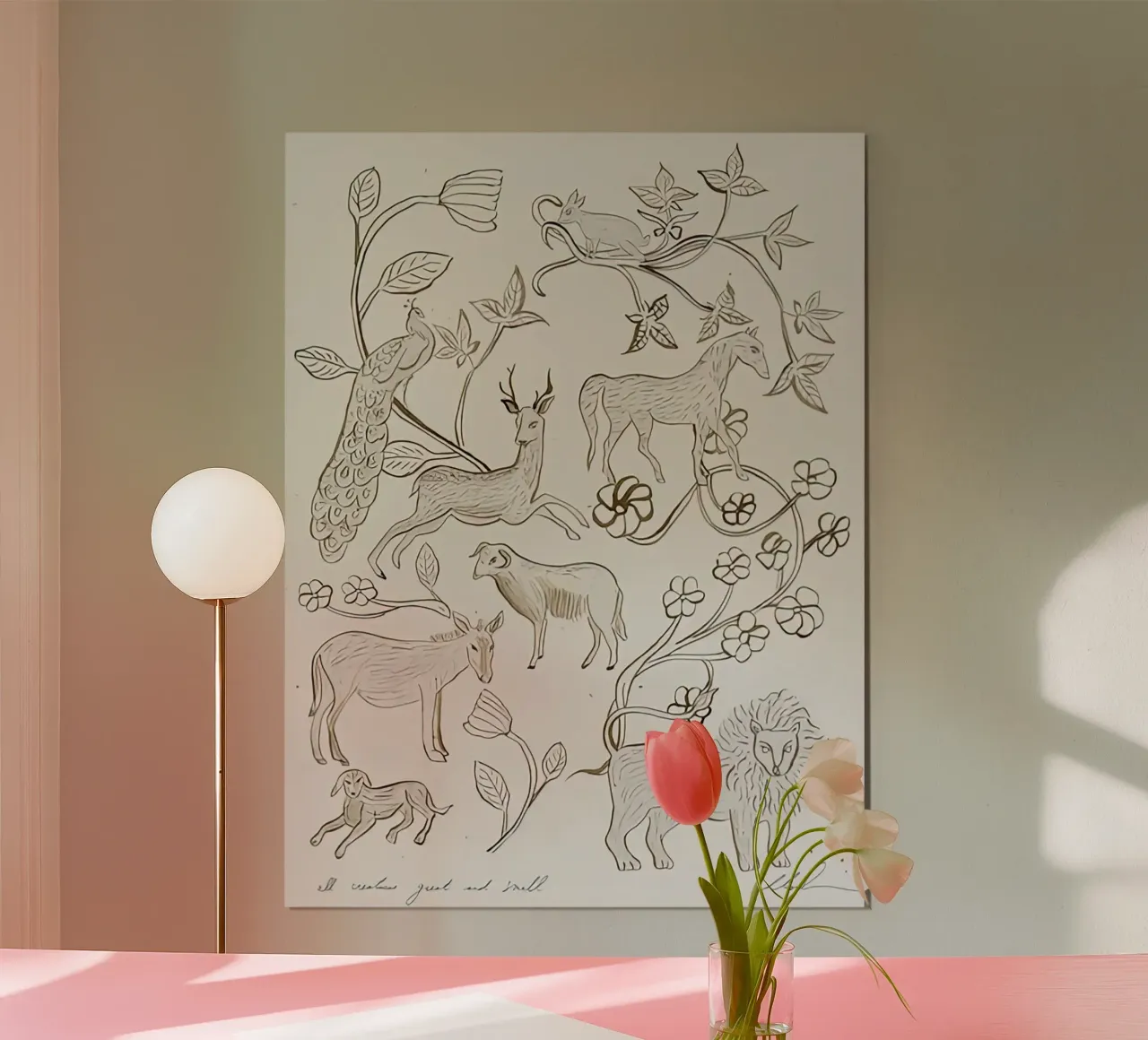 Tutte le creature grandi e piccole poster da Zach shop
