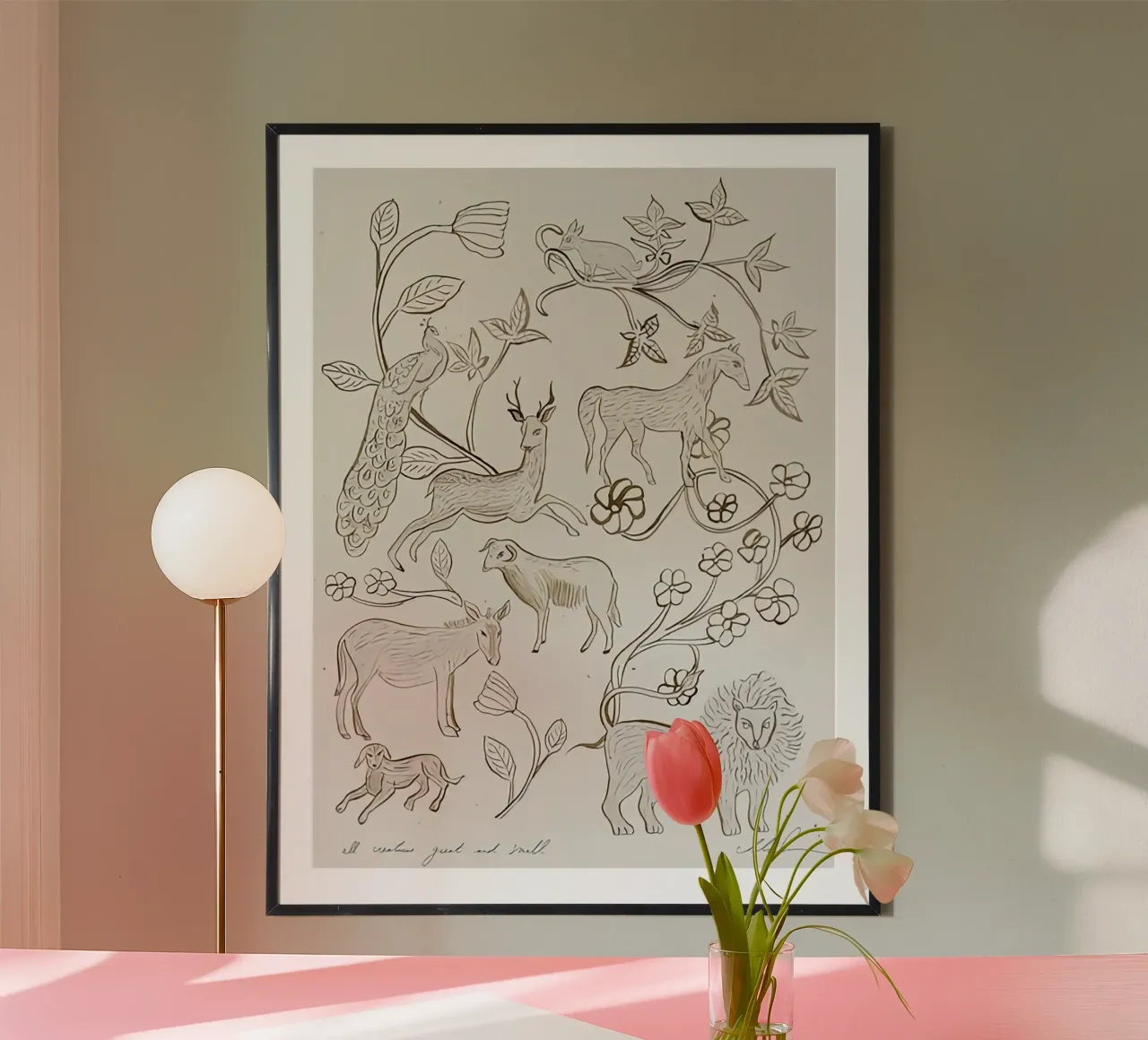 Tutte le creature grandi e piccole poster da Zach shop