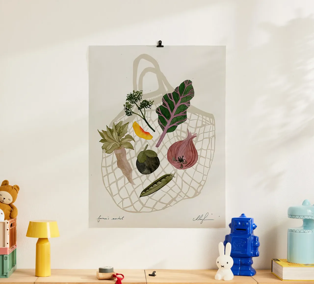 Mercato contadino poster da Zach shop