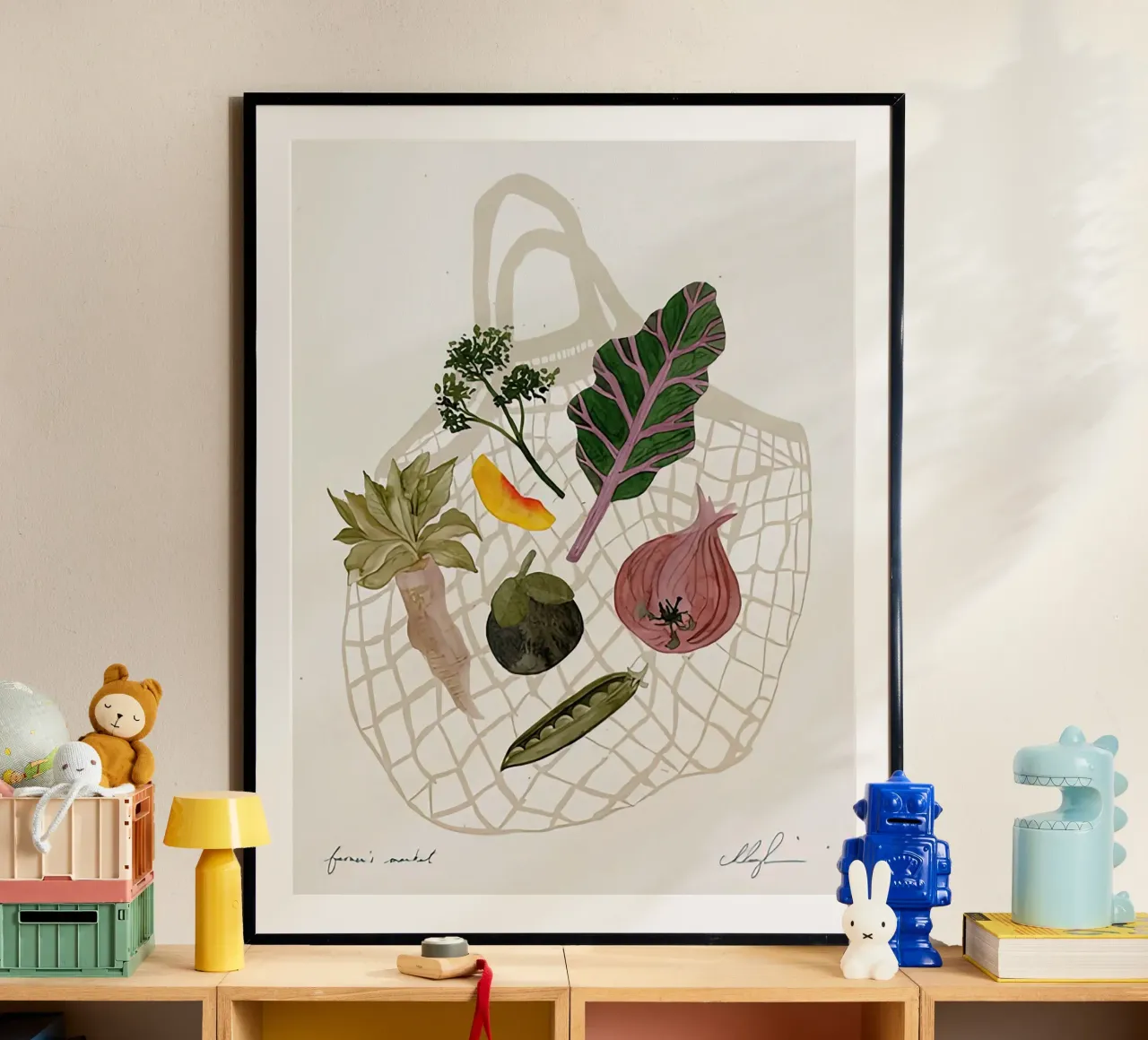 Mercato contadino poster da Zach shop