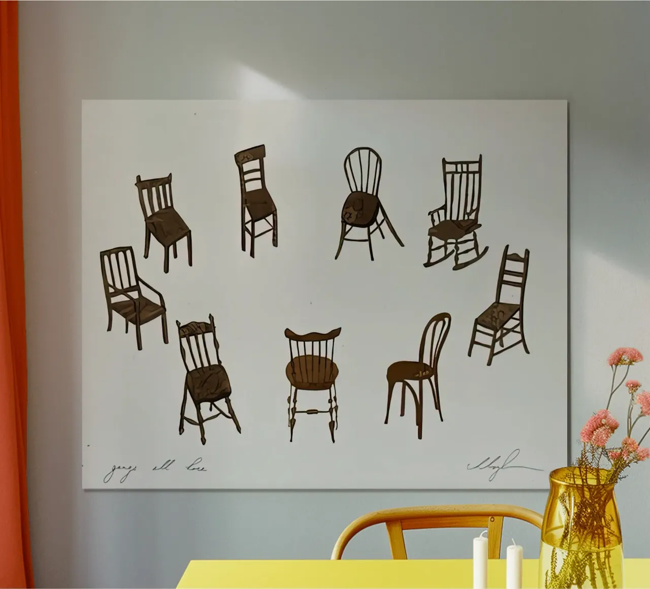 Le bande sono tutte qui poster da Zach shop