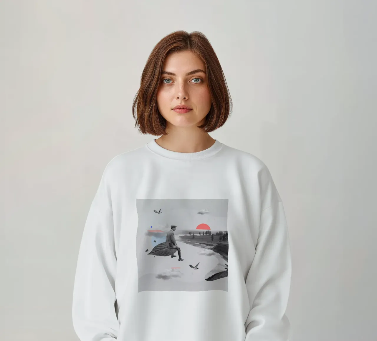 Heading to the distant island felpa da Evgeniy Stepanets