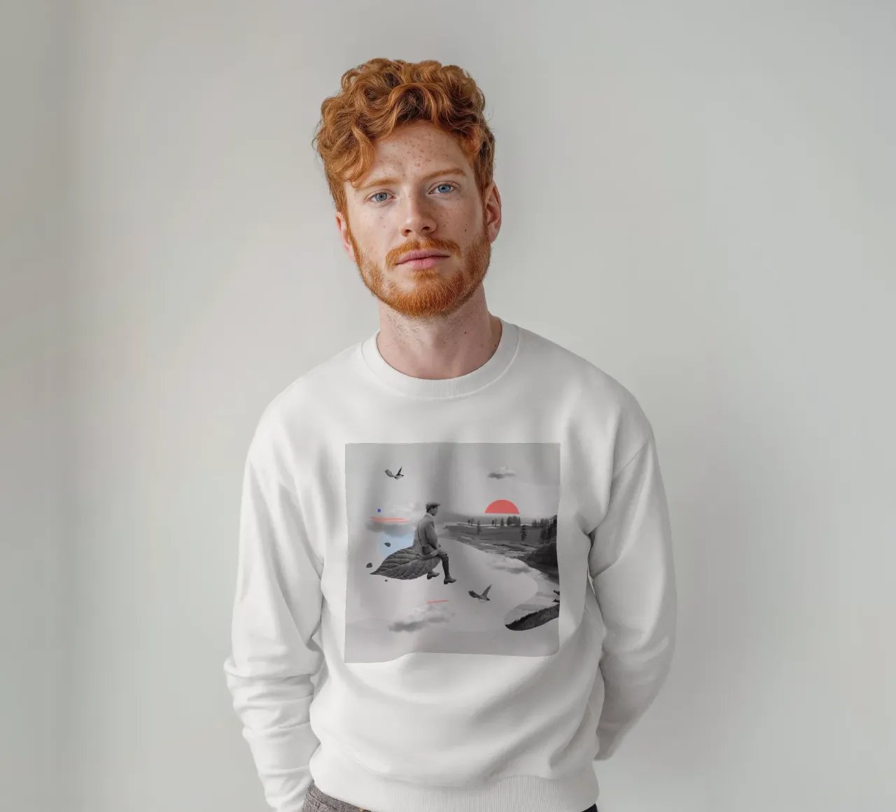 Heading to the distant island felpa da Evgeniy Stepanets