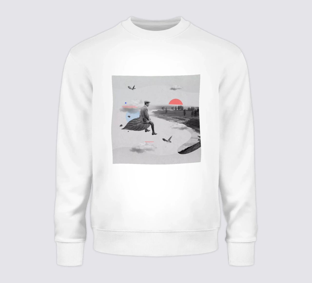 Heading to the distant island sudadera de Evgeniy Stepanets