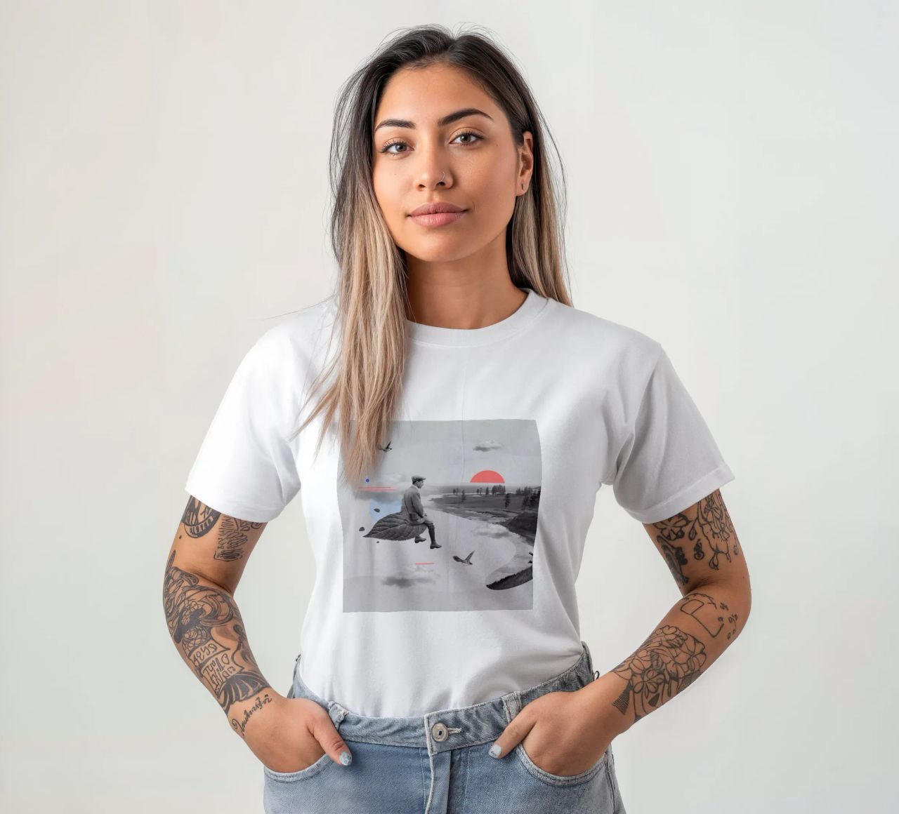 Heading to the distant island camiseta de Evgeniy Stepanets