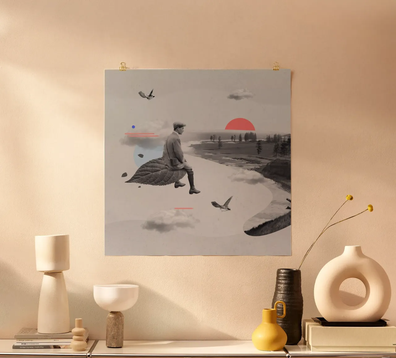 Heading to the distant island carta hahnemühle da Evgeniy Stepanets