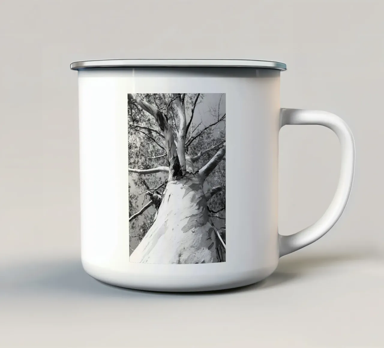 Albero della vita #2 tazza in smalto da rafael campezato