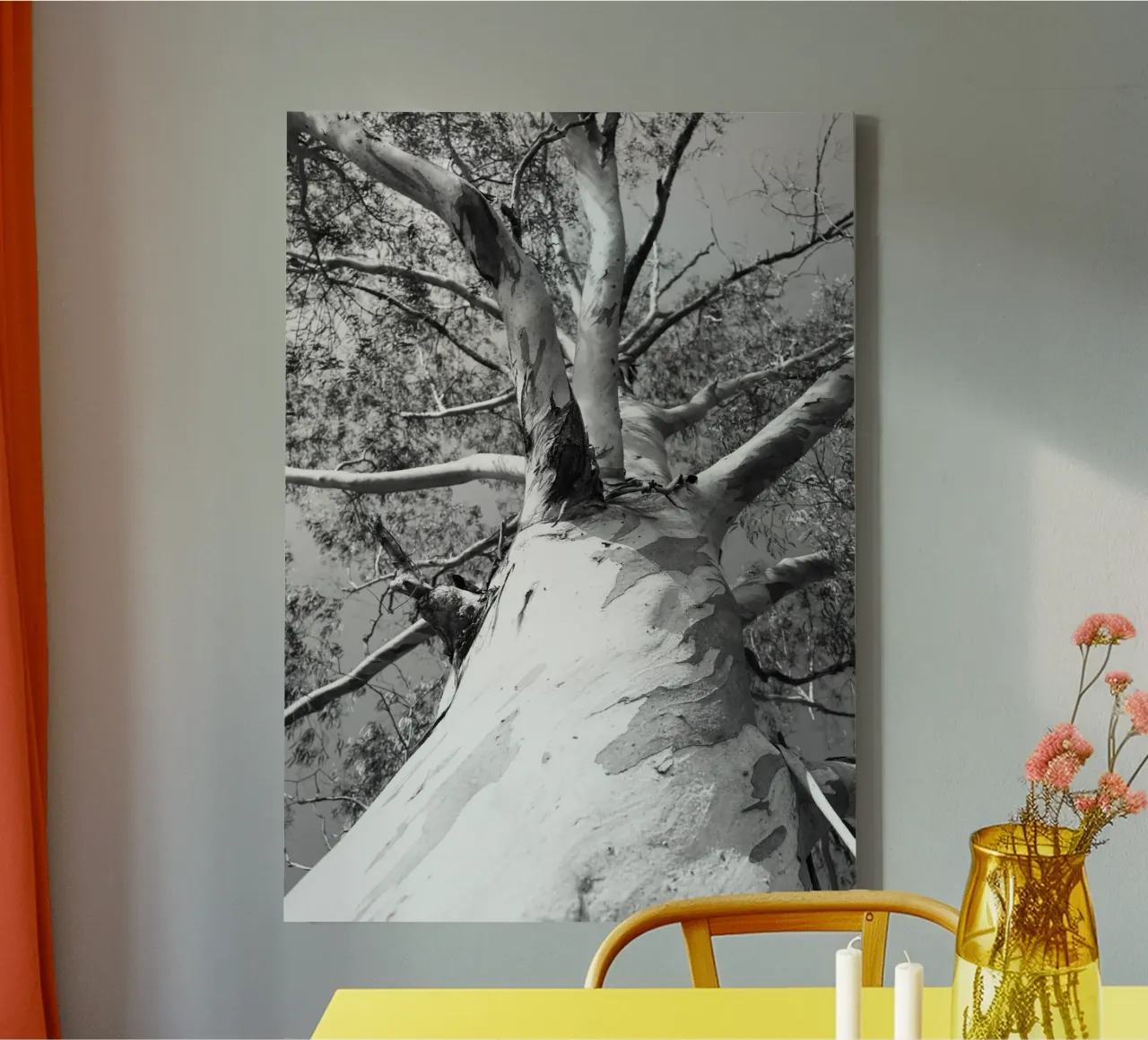 Tree of Life #2 canvas with Floater frame by rafael campezato