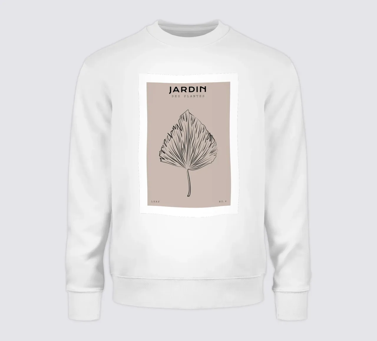 Boho Bohemian 3 Palm Frond felpa da Boho Print Collection