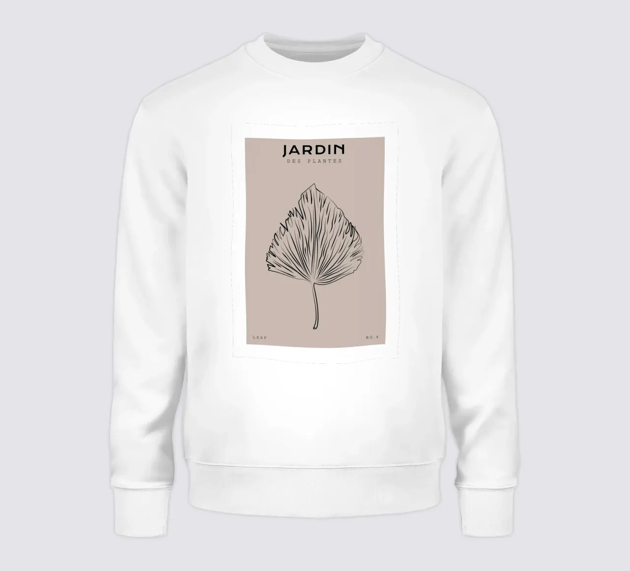 Boho Bohemian 3 Palm Frond felpa da Boho Print Collection