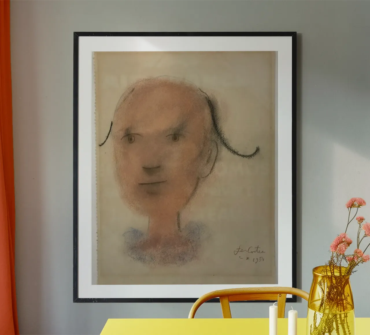 ritratto di arlecchino 1954 poster da Collins Shop