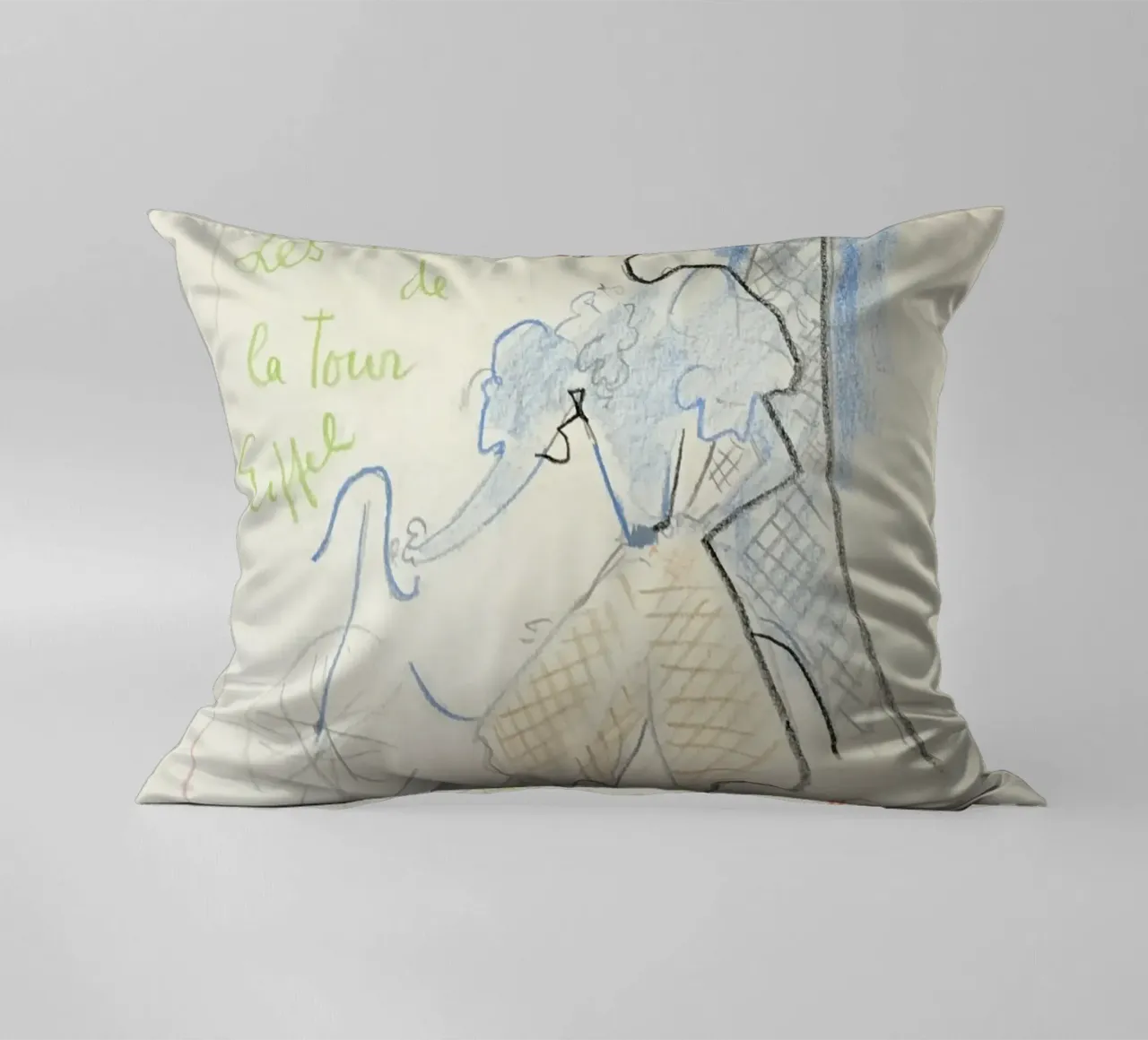 le Marie della Torre Eiffel cuscino da Collins Shop