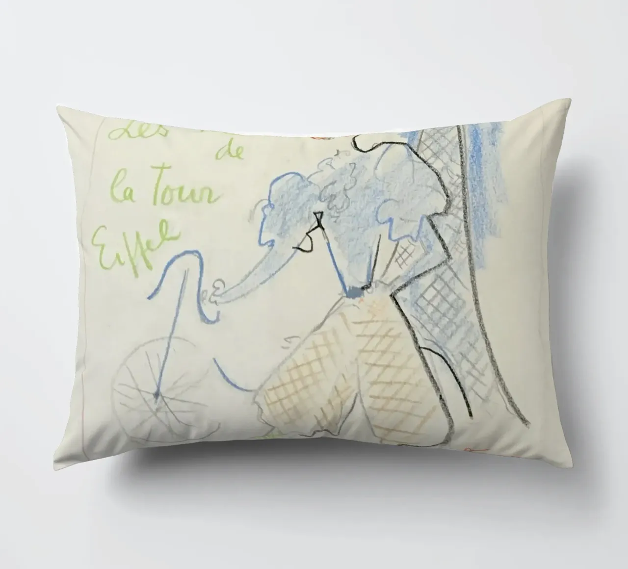 le Marie della Torre Eiffel cuscino da Collins Shop