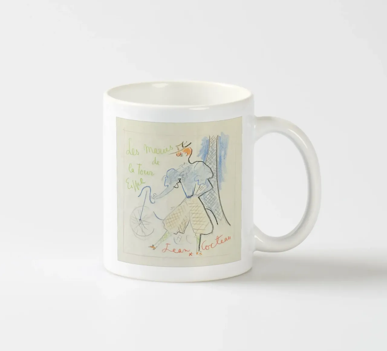 le Marie della Torre Eiffel tazza in ceramica da Collins Shop
