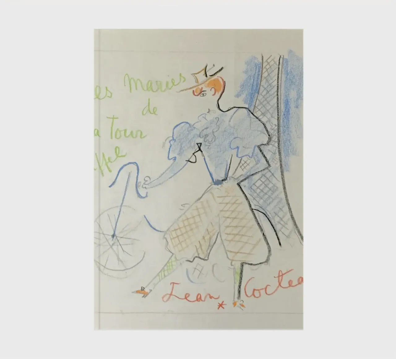 the maries of the eiffel tower notebook by Collins Shop