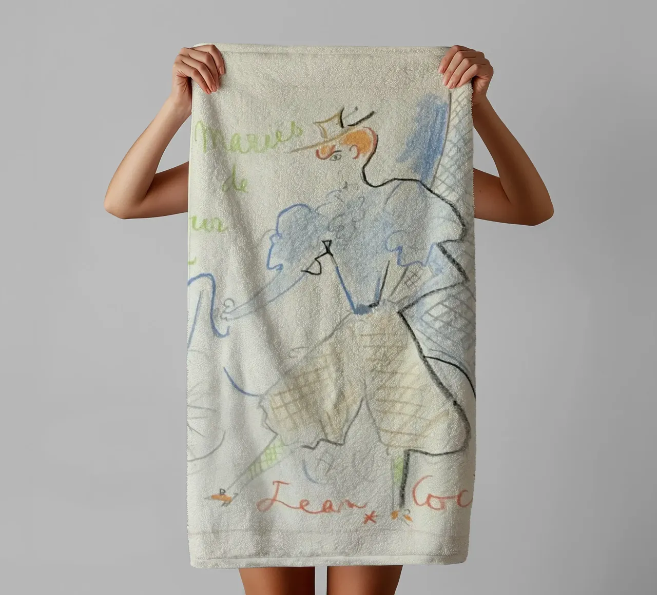the maries of the eiffel tower towel by Collins Shop