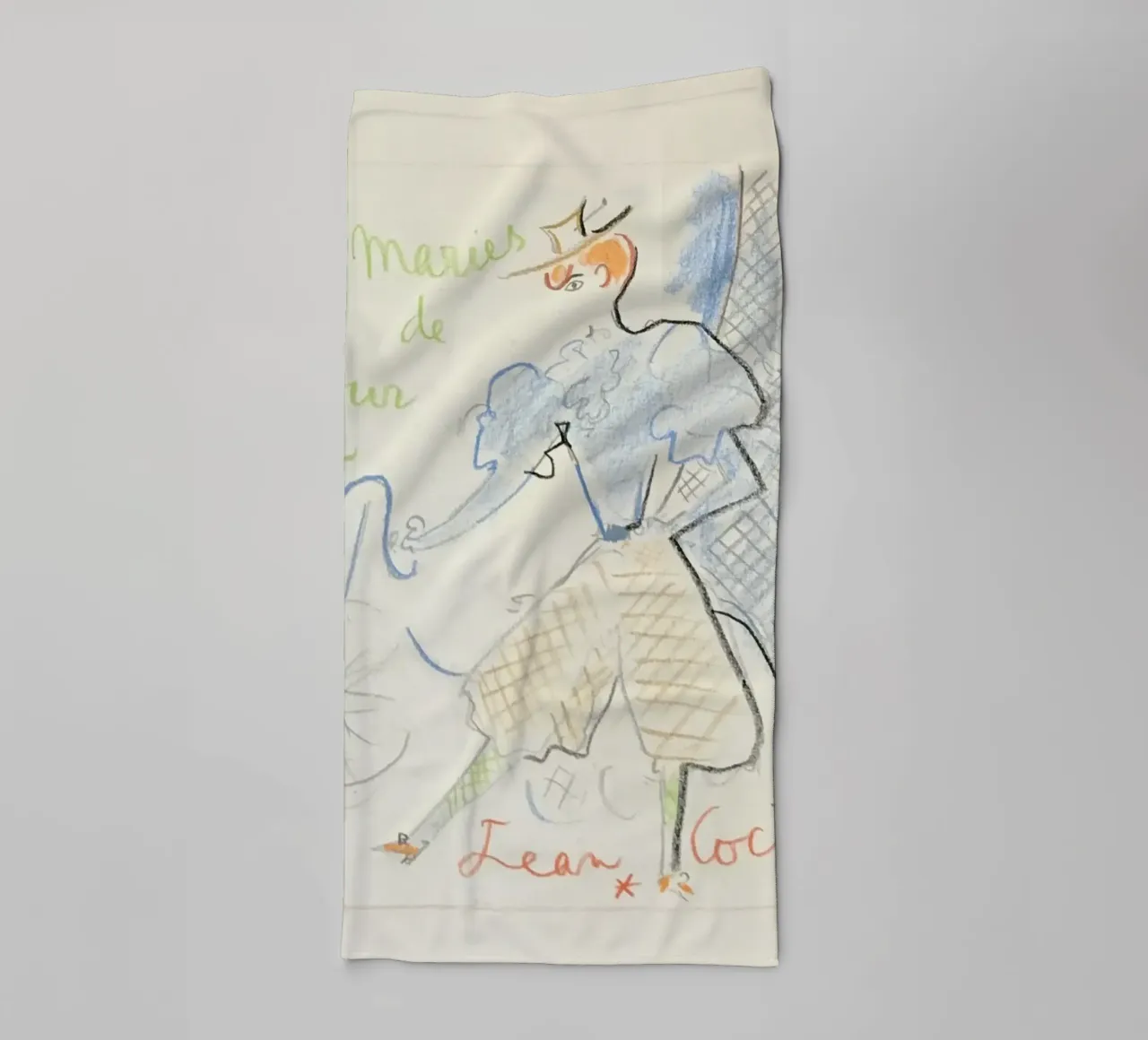 the maries of the eiffel tower towel by Collins Shop