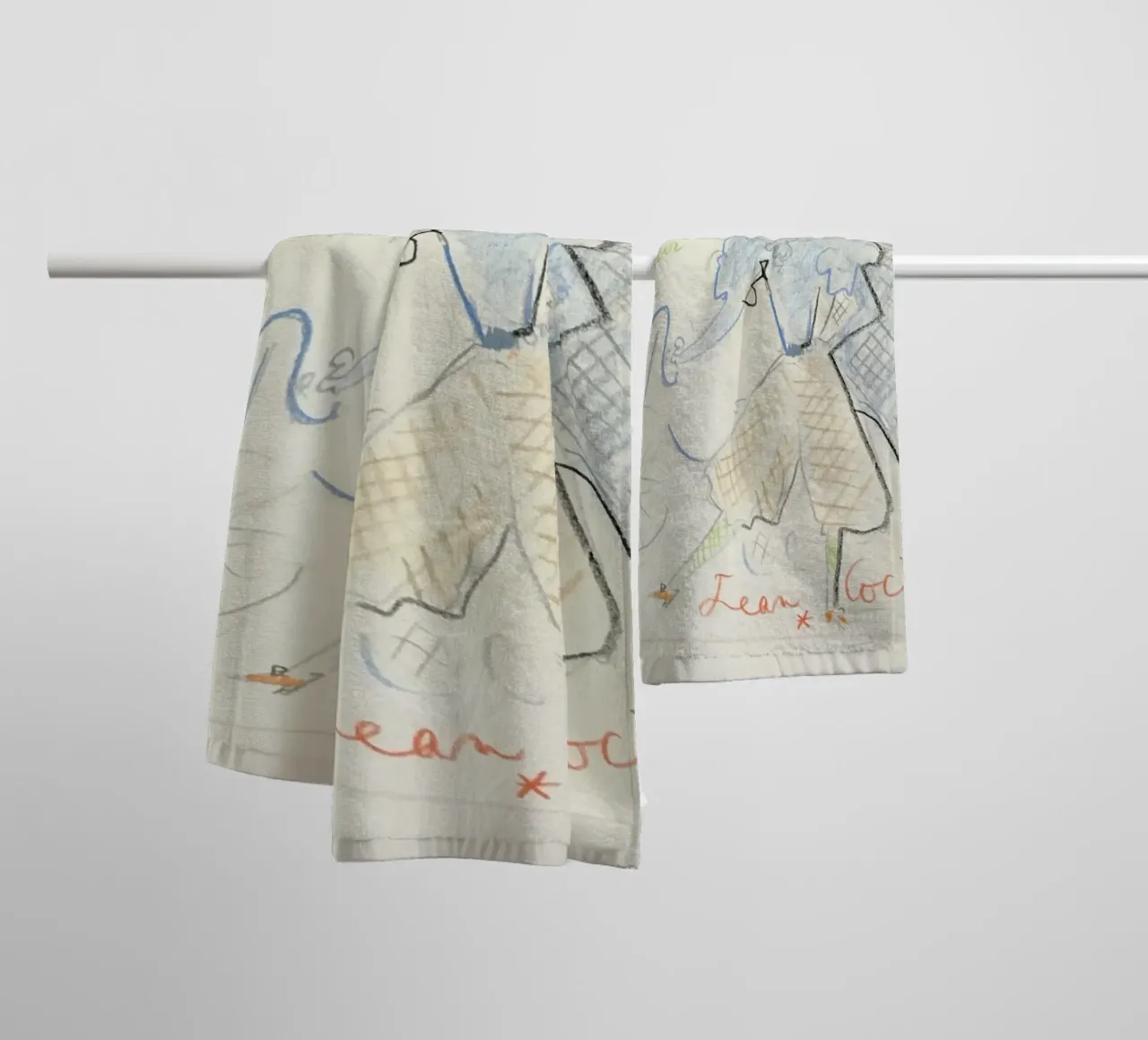 the maries of the eiffel tower towel by Collins Shop