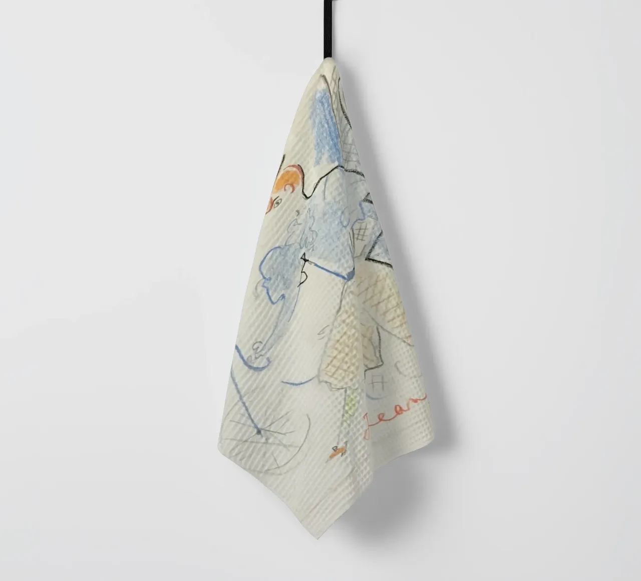 the maries of the eiffel tower tea towel by Collins Shop