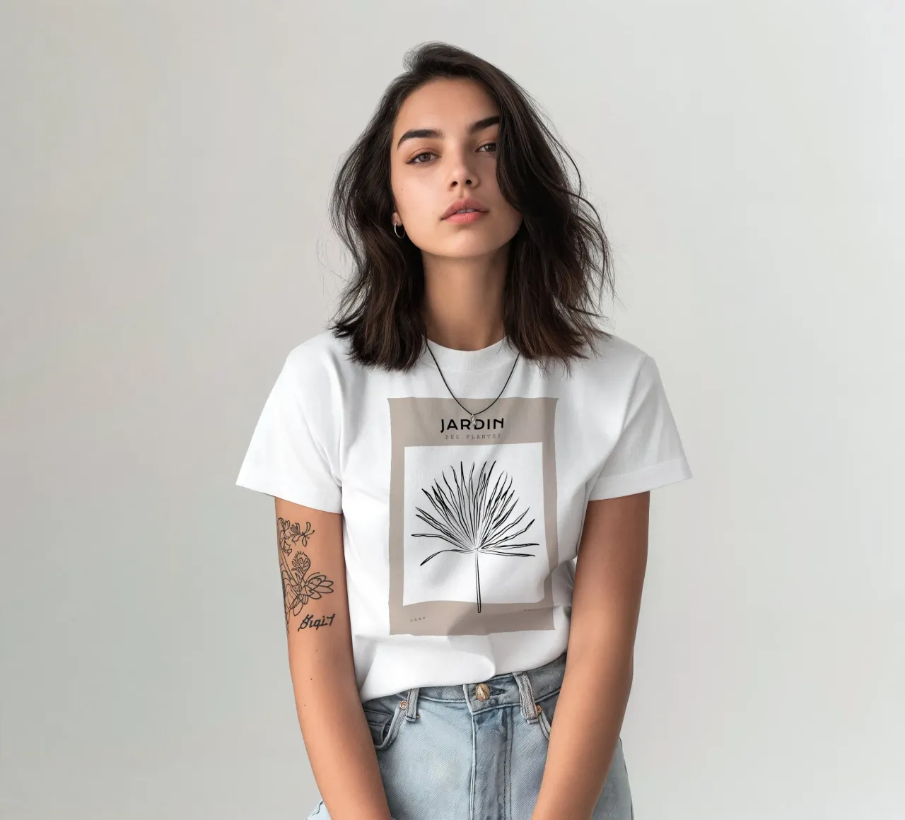 Boho Bohemian 3 Palm Sun t-shirt da Boho Print Collection