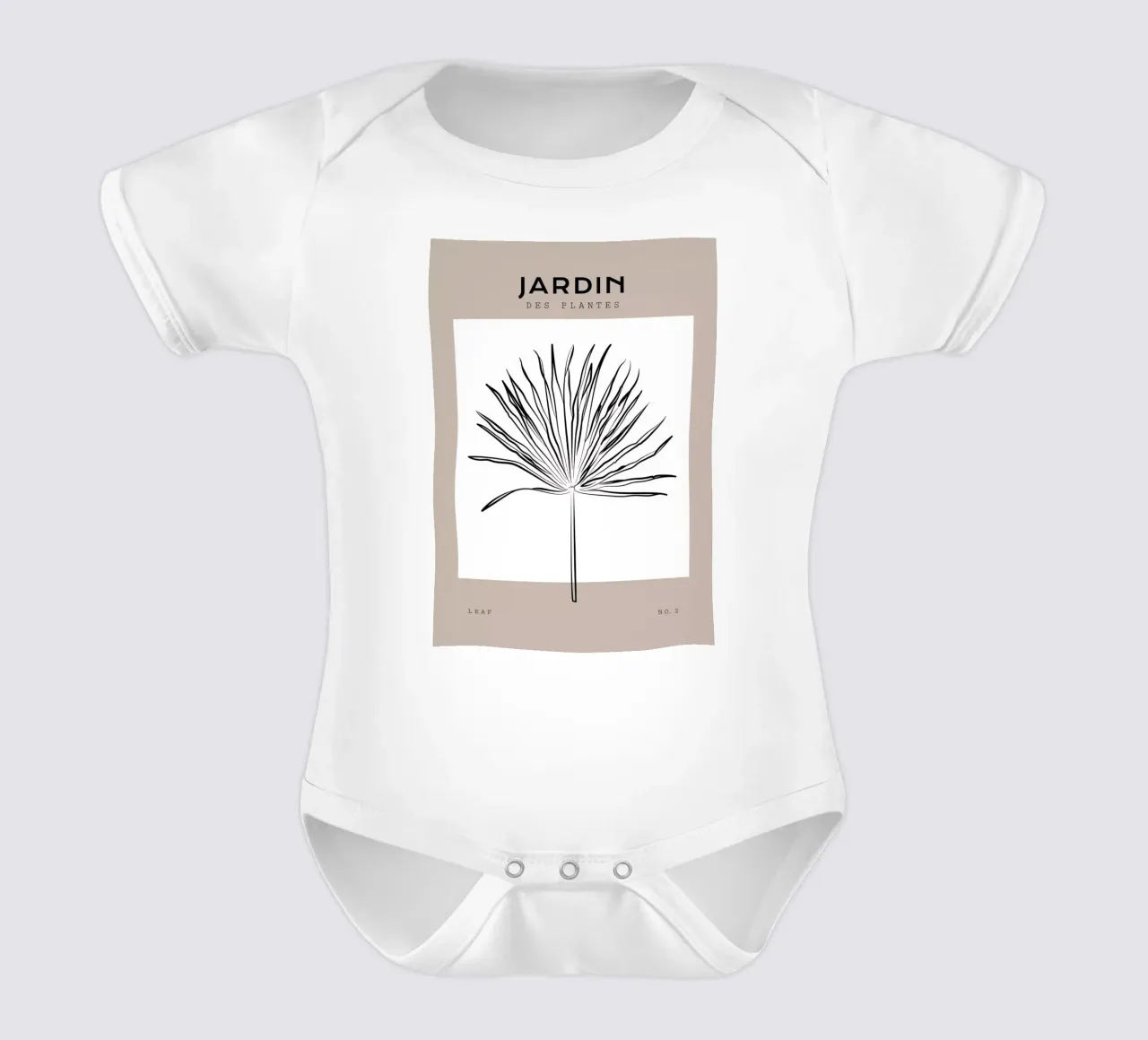Boho Bohemian 3 Palm Sun body neonato maniche corte da Boho Print Collection