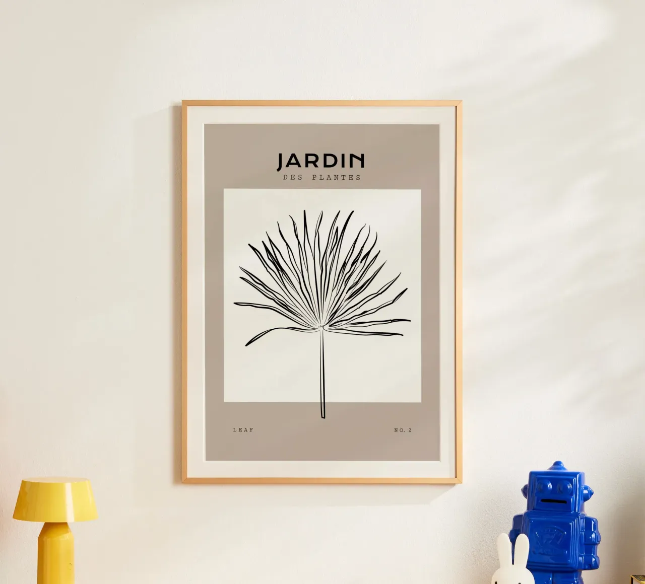 Boho Bohemian 3 Palm Sun poster da Boho Print Collection