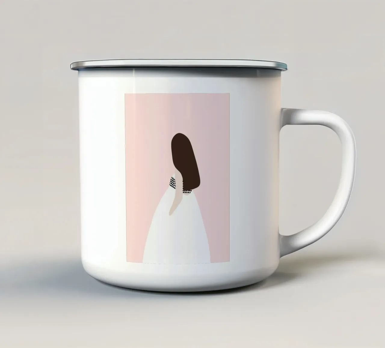 Dolly tazza in smalto da Little Dean