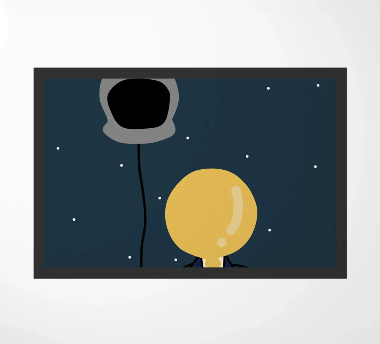 Mars deurmat van Little Dean