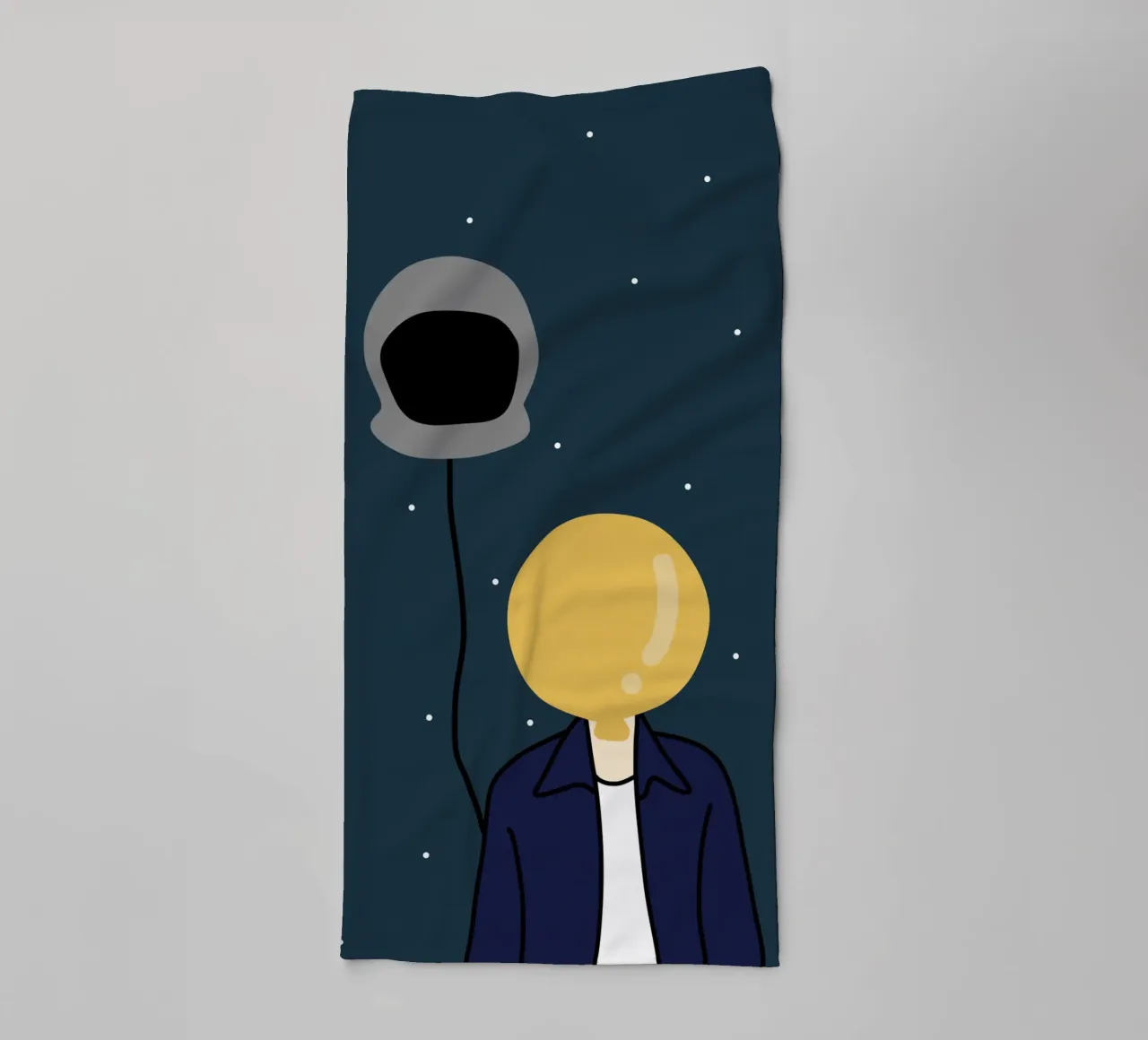 Mars badhanddoek van Little Dean