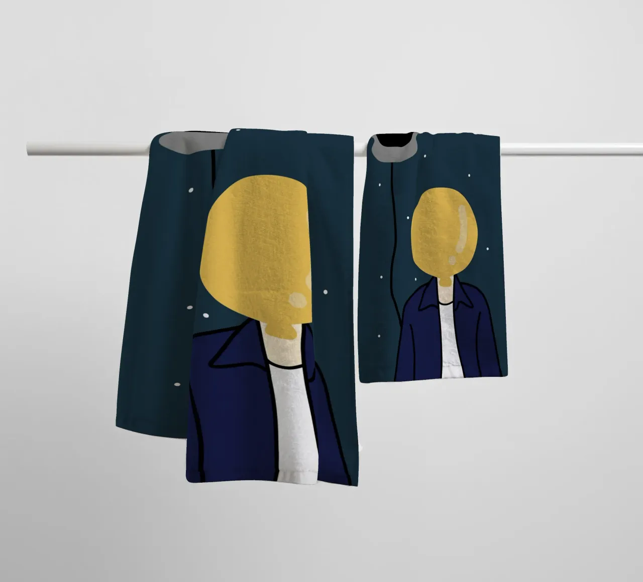 Mars badhanddoek van Little Dean