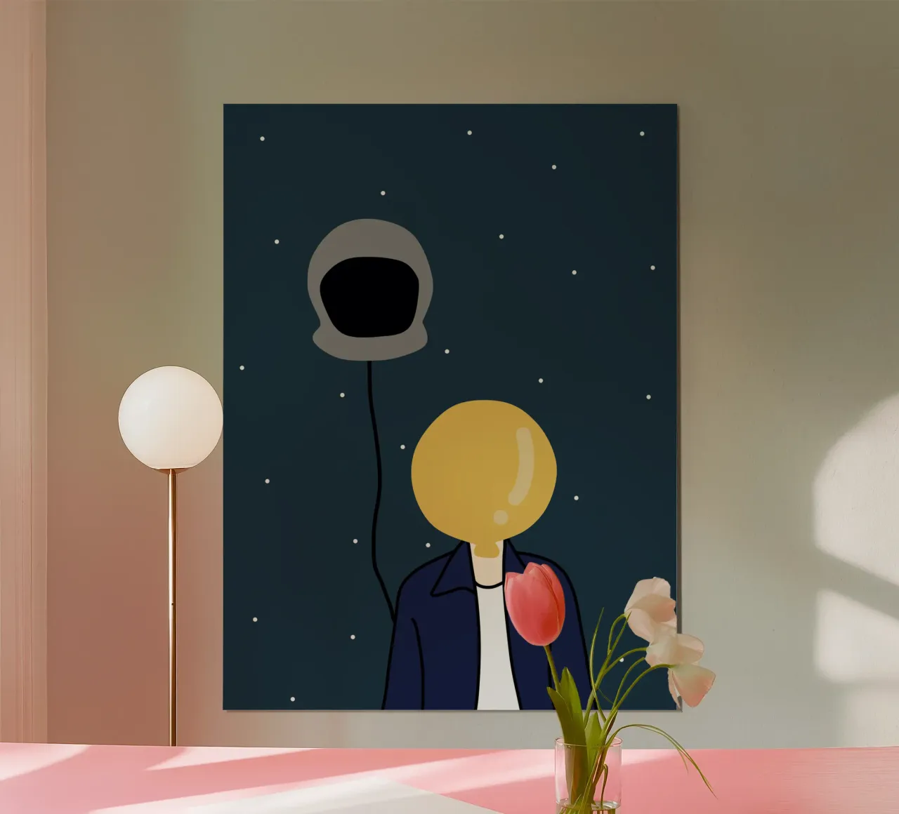 Mars poster van Little Dean