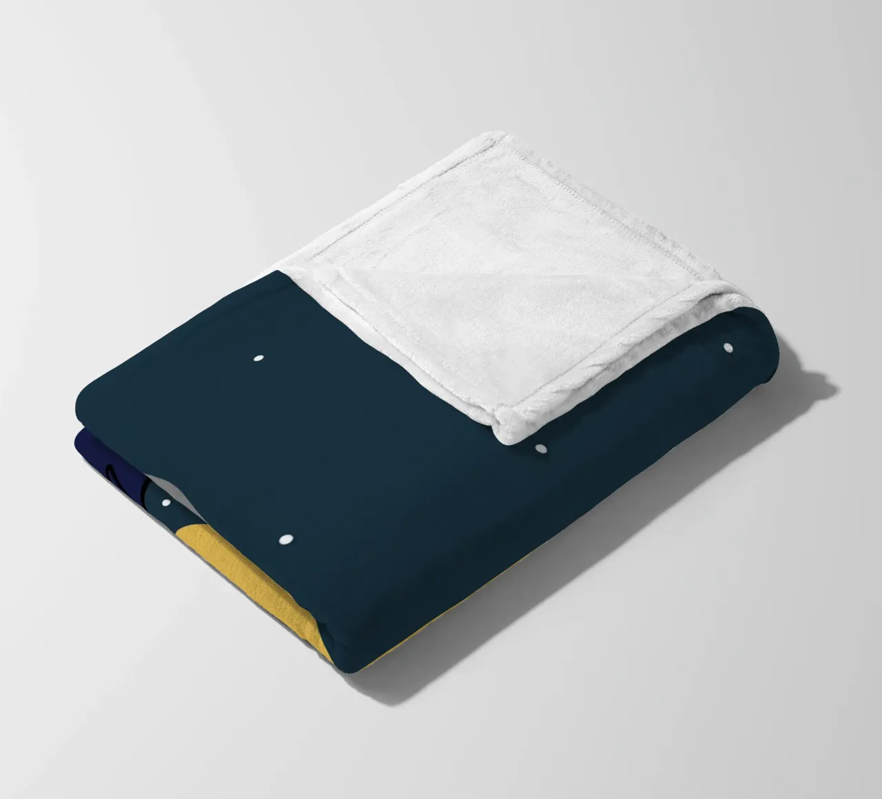 Martian fleece blanket by Little Dean