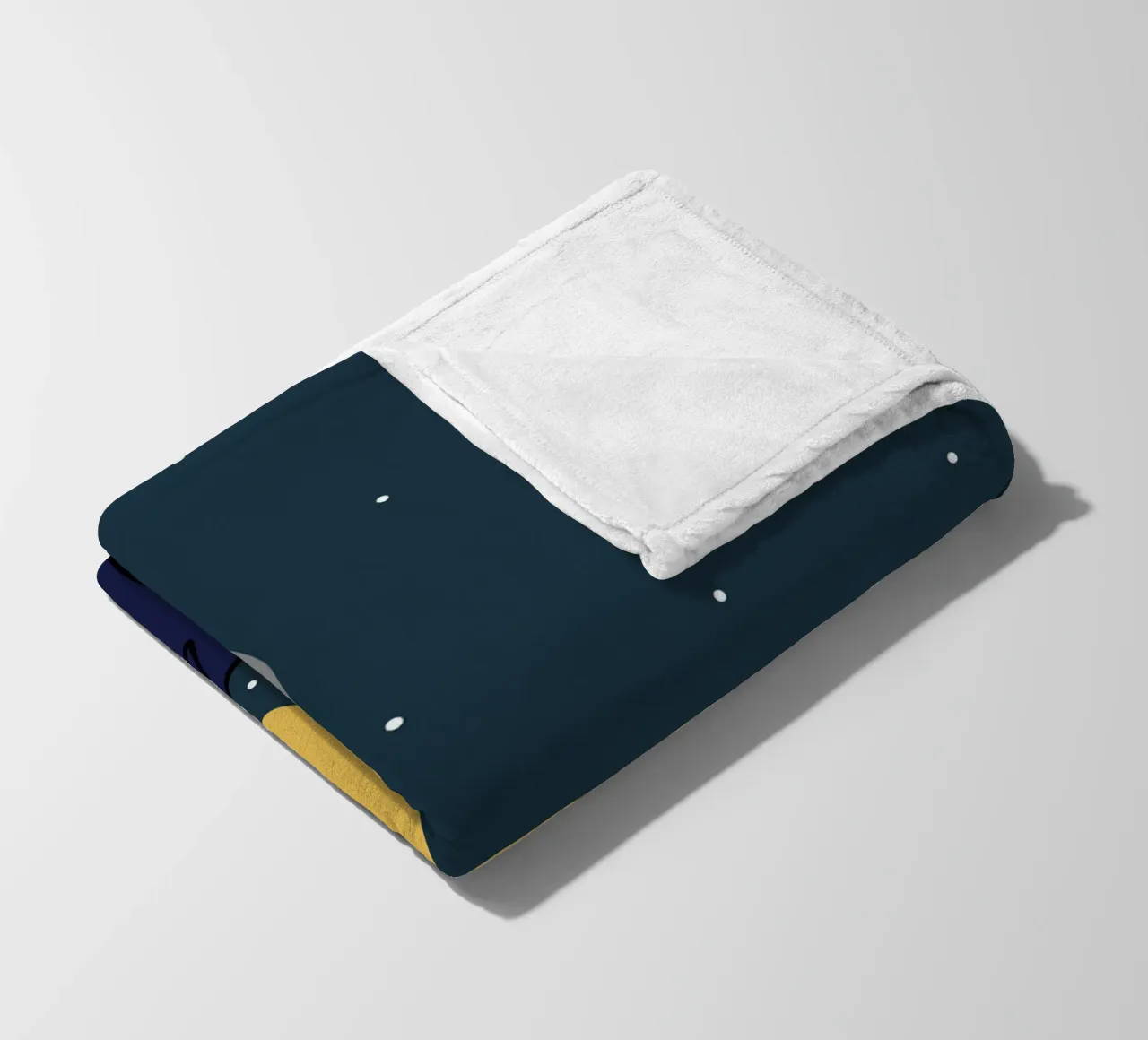 Martian fleece blanket by Little Dean