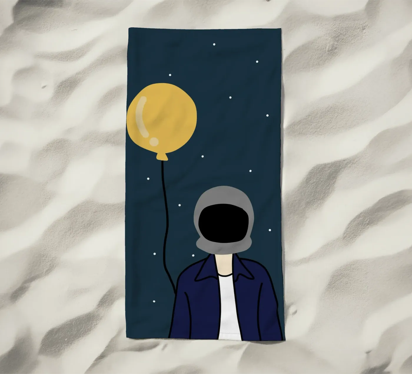 Pallone spaziale telo mare da Little Dean
