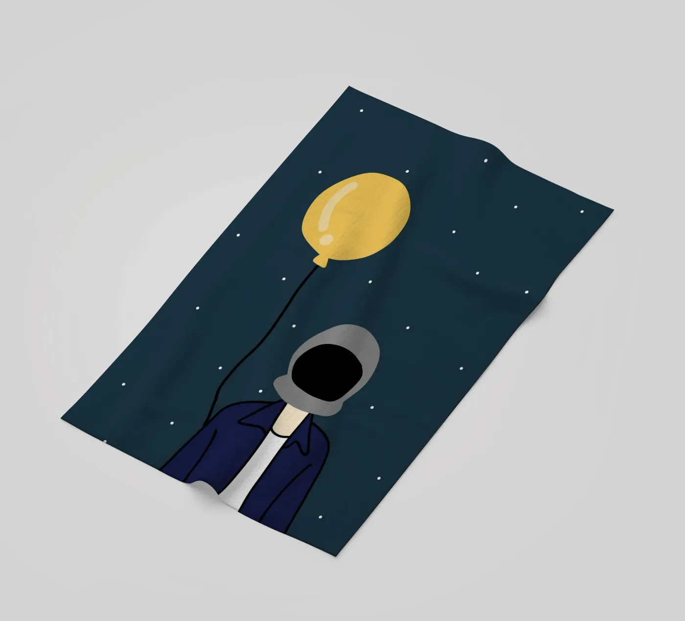 Pallone spaziale telo mare da Little Dean