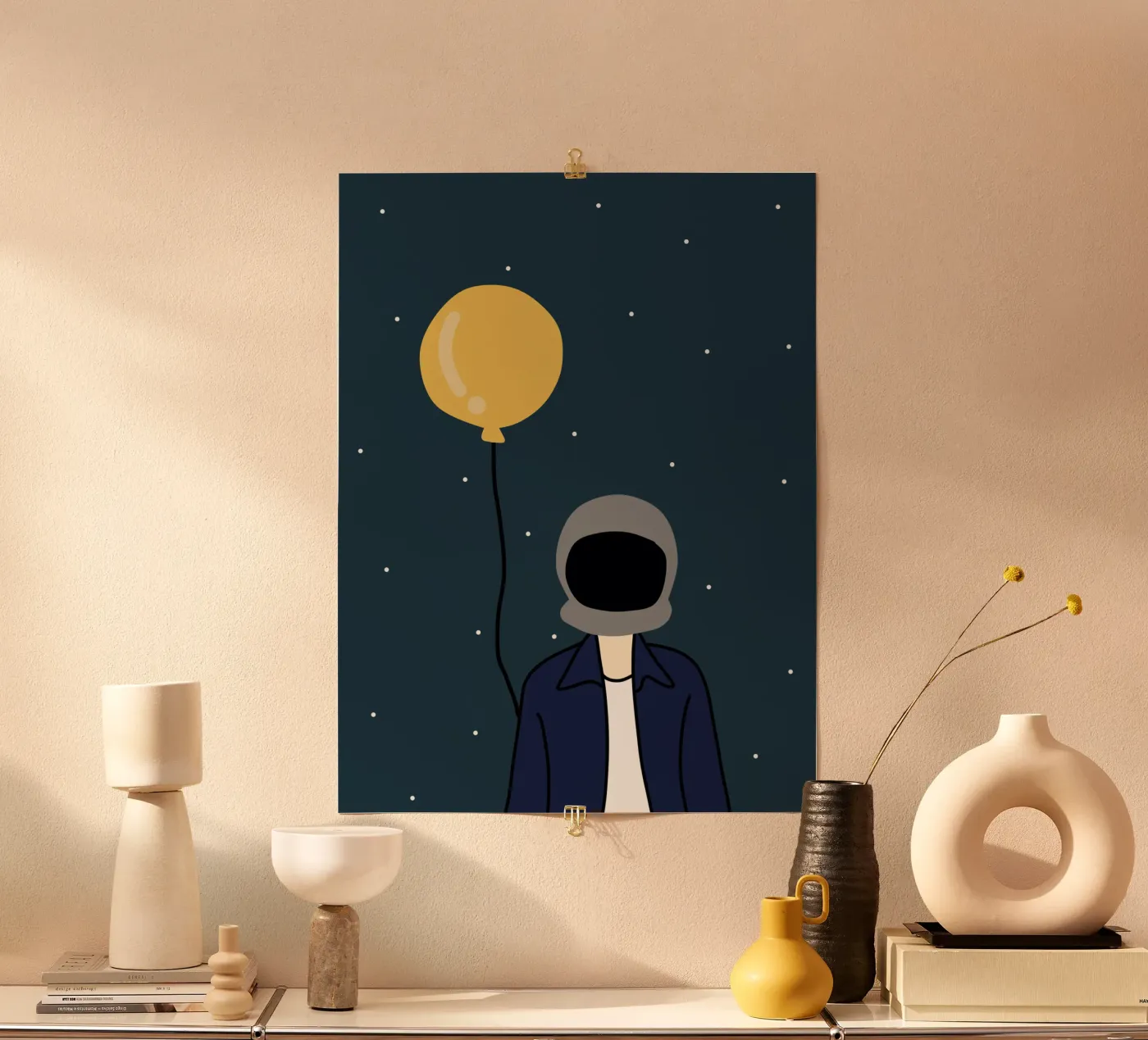 Pallone spaziale poster da Little Dean