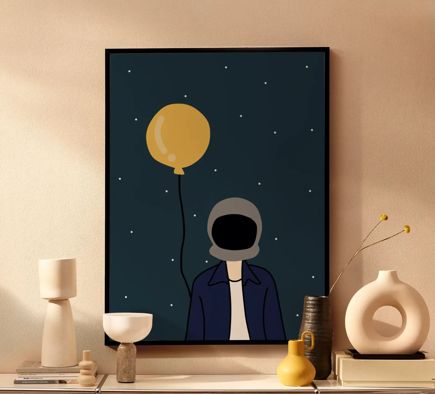 Pallone spaziale poster da Little Dean
