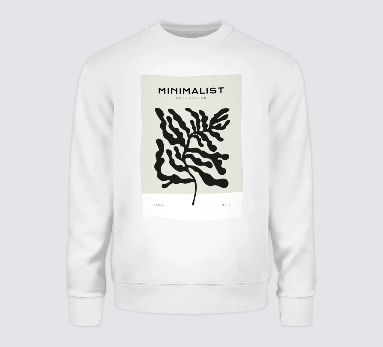 Boho Bohemian 4 Soft Coral 1 sweatshirt van Boho Print Collection