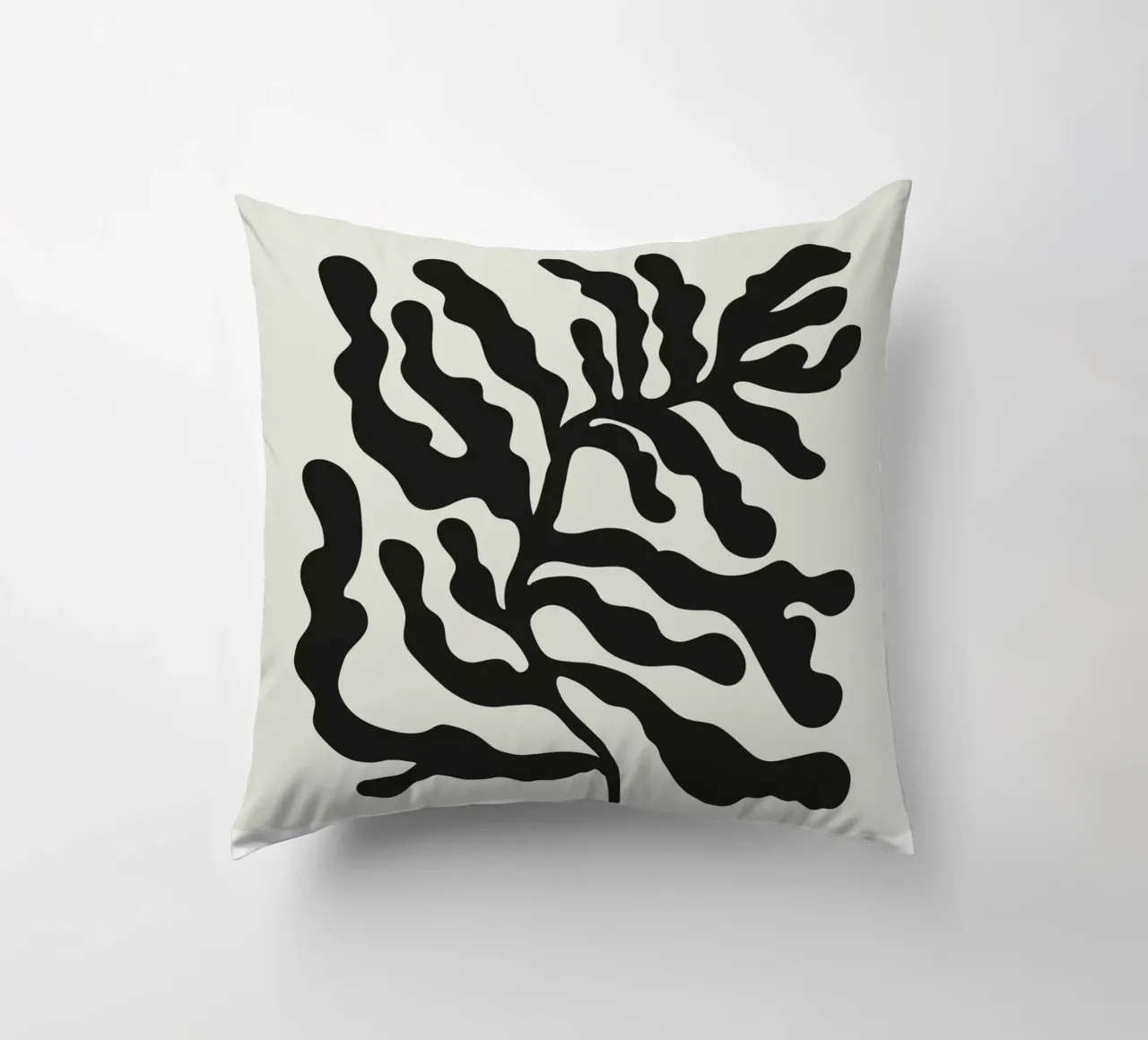 Boho Bohemian 4 Soft Coral 1 decorative cushion by Boho Print Collection
