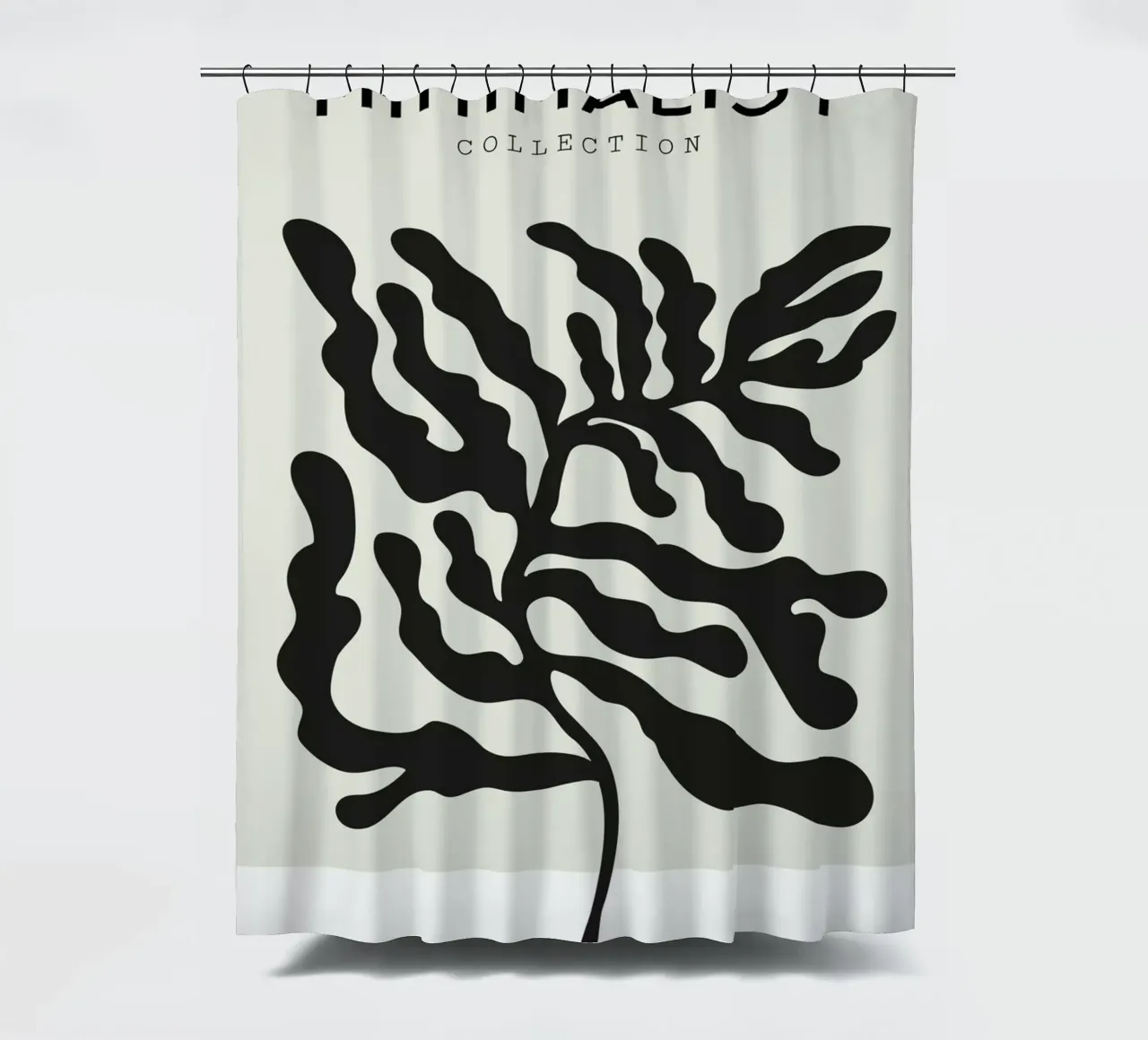 Boho Bohemian 4 Soft Coral 1 tenda da doccia da Boho Print Collection
