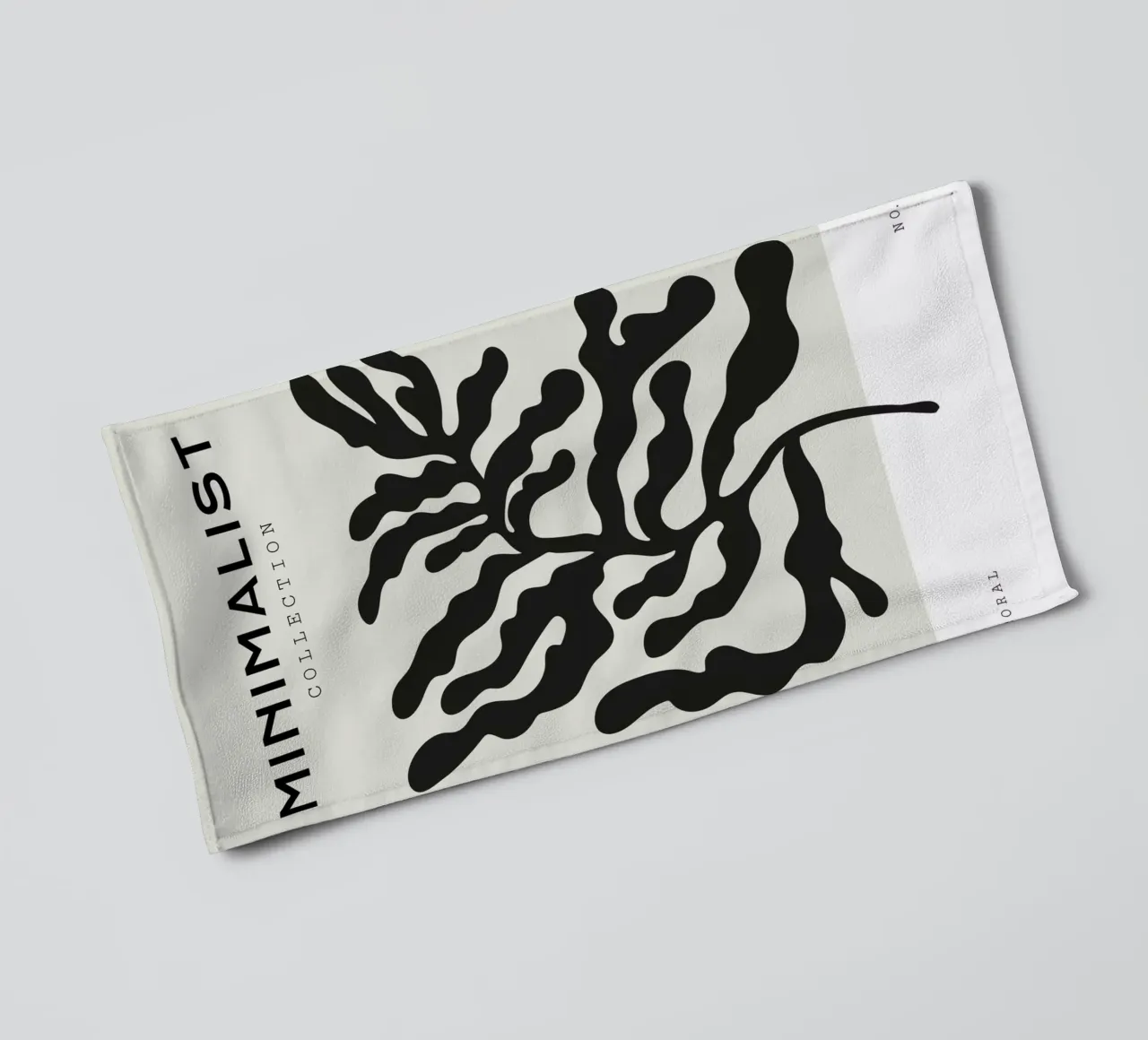 Boho Bohemian 4 Soft Coral 1 asciugamano da bagno da Boho Print Collection