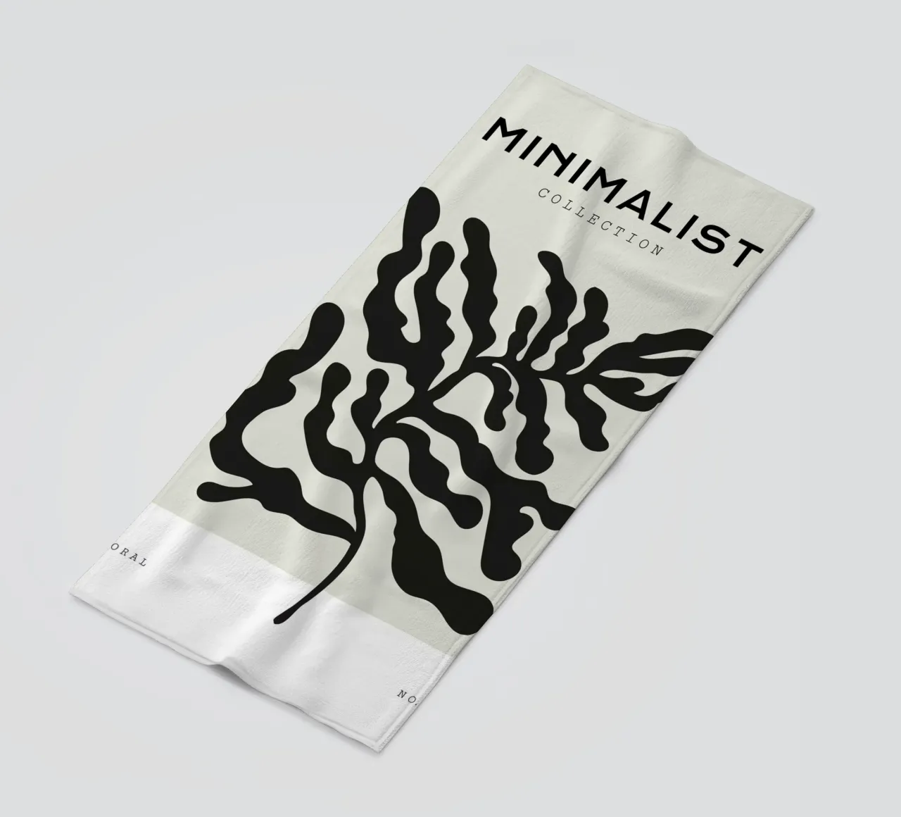 Boho Bohemian 4 Soft Coral 1 telo mare da Boho Print Collection