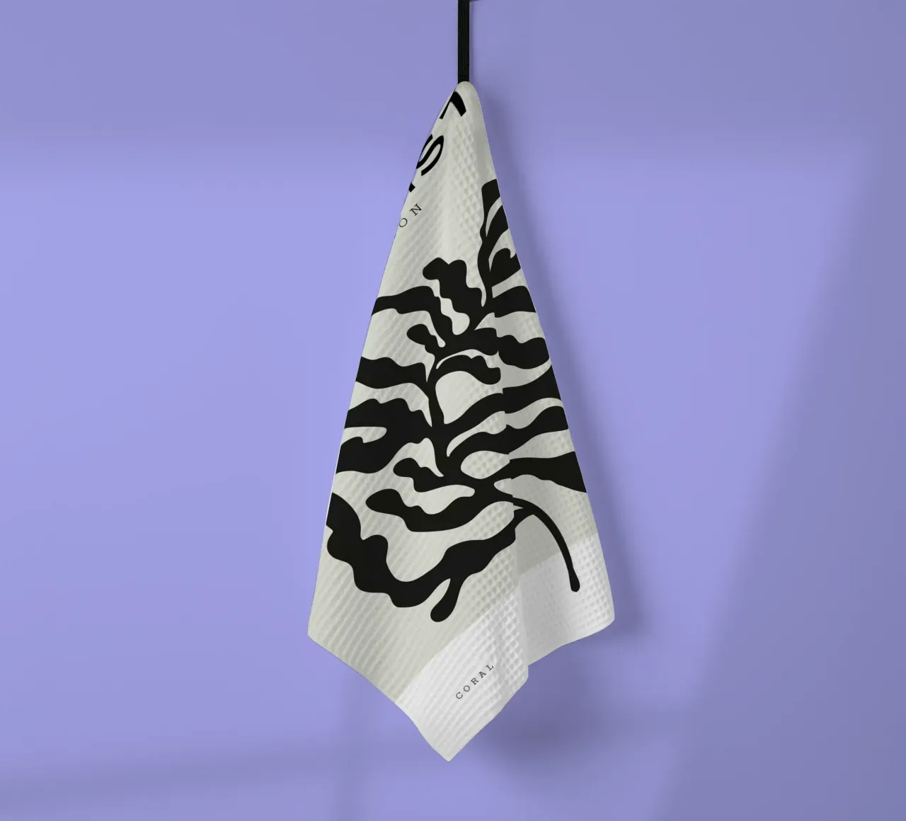 Boho Bohemian 4 Soft Coral 1 canovaccio da cucina da Boho Print Collection