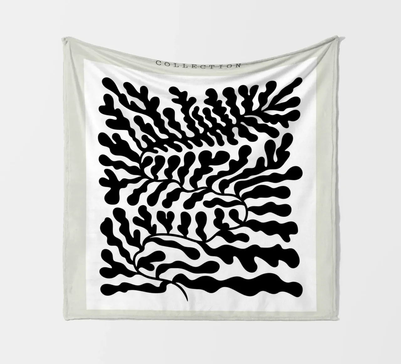 Boho Bohemian 4 Soft Coral 2 coperta in pile da Boho Print Collection