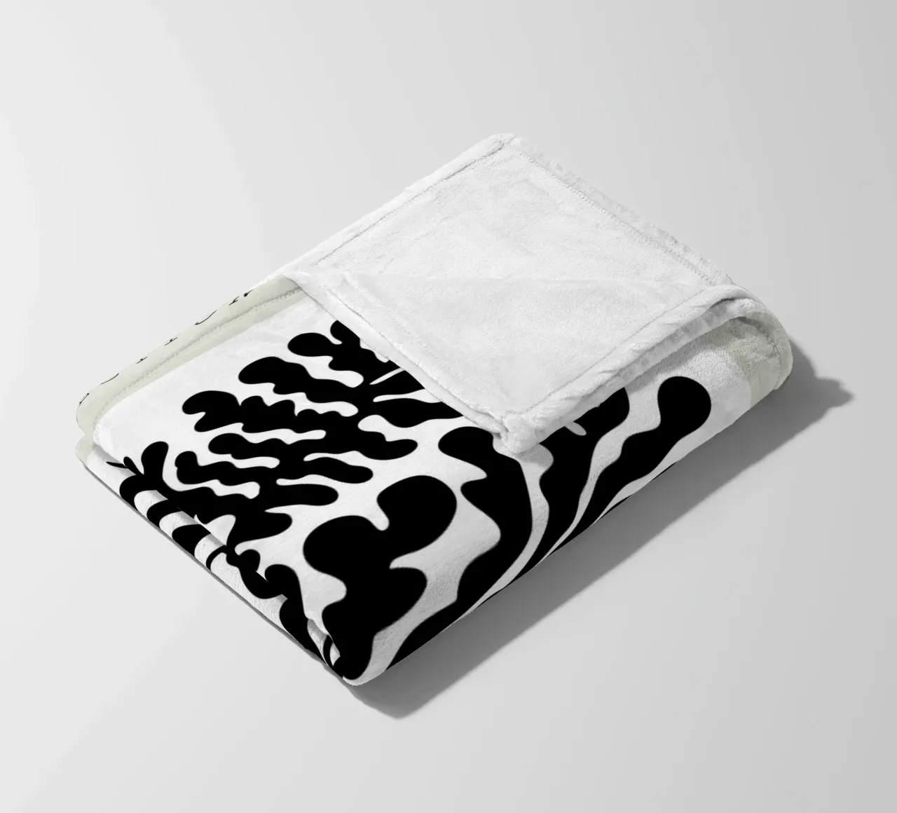 Boho Bohemian 4 Soft Coral 2 coperta in pile da Boho Print Collection