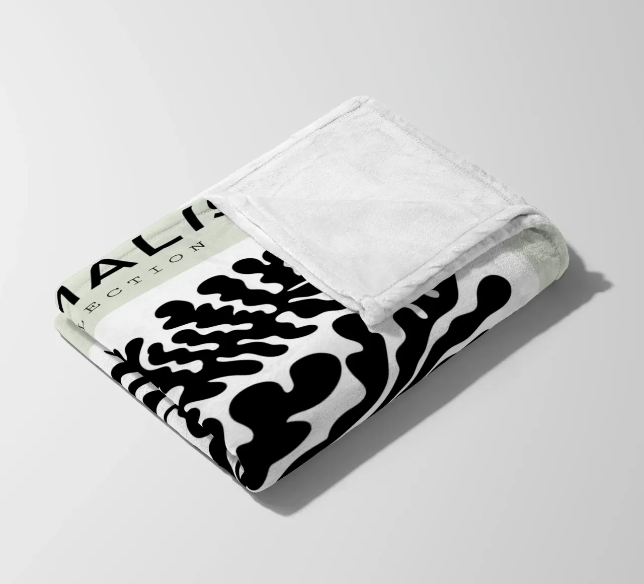 Boho Bohemian 4 Soft Coral 2 coperta in pile da Boho Print Collection