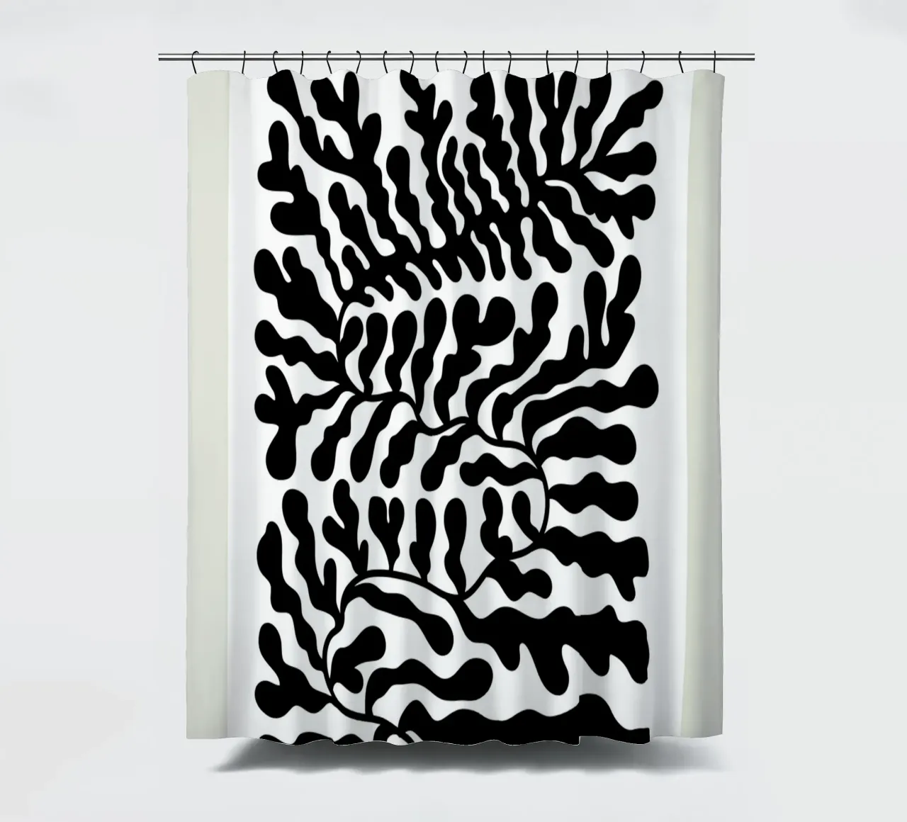 Boho Bohemian 4 Soft Coral 2 tenda da doccia da Boho Print Collection