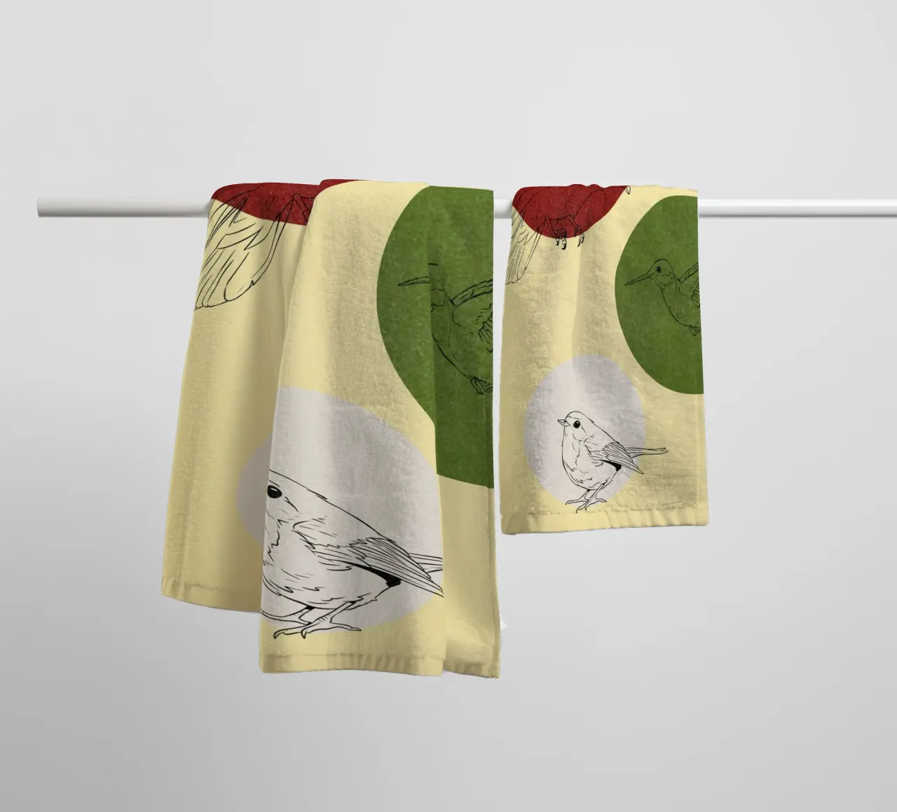 Bird Talk asciugamano da bagno da artemis
