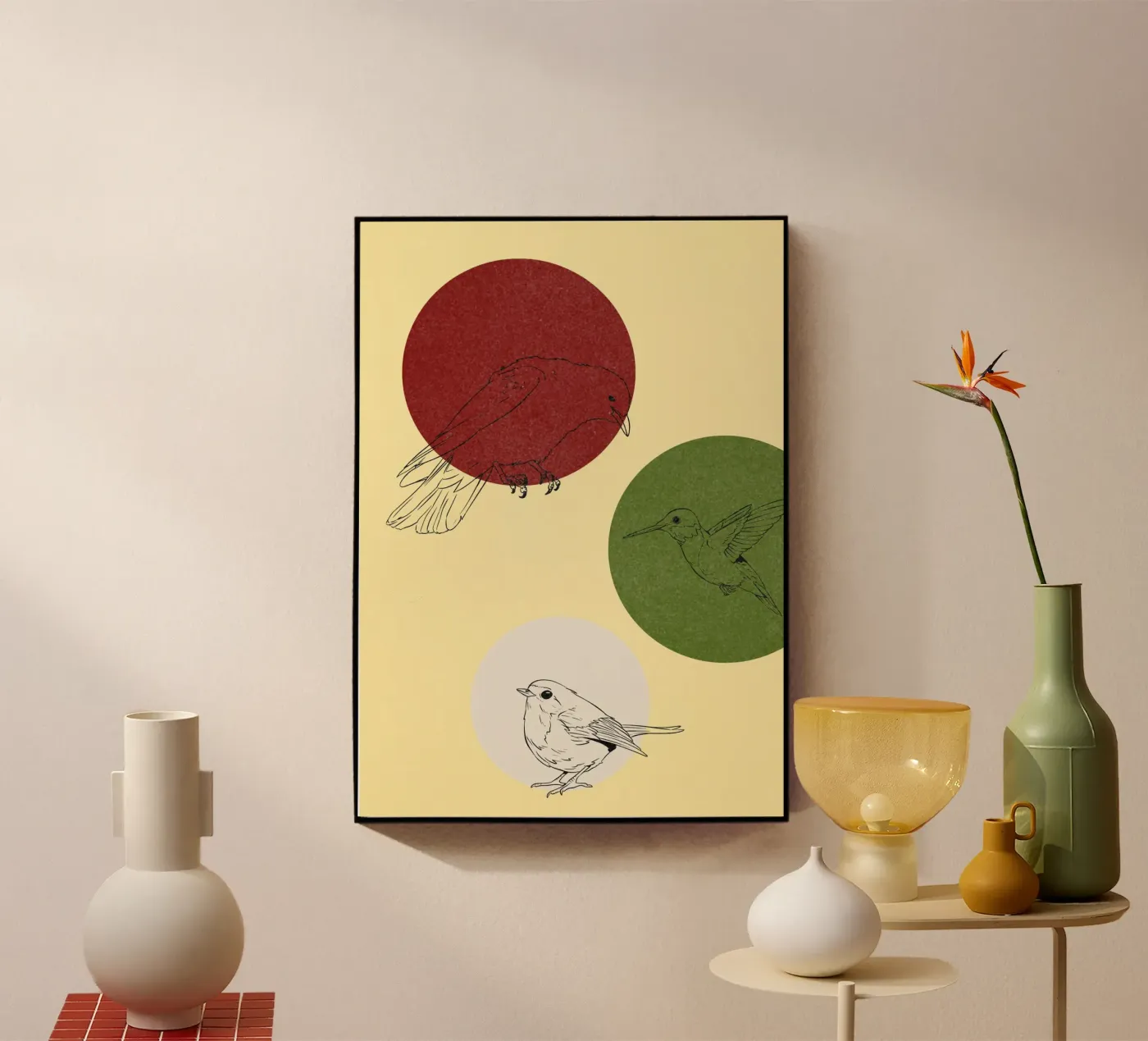 Bird Talk acryl van artemis