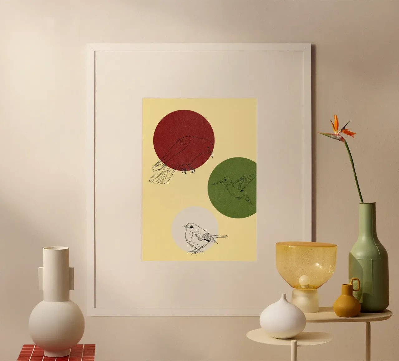 Bird Talk poster da https://www.juniqe.com/de/shop/artemis